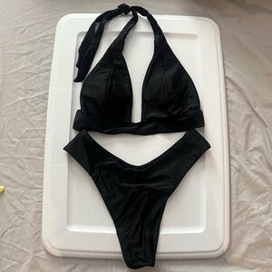 Halter Bikini Set